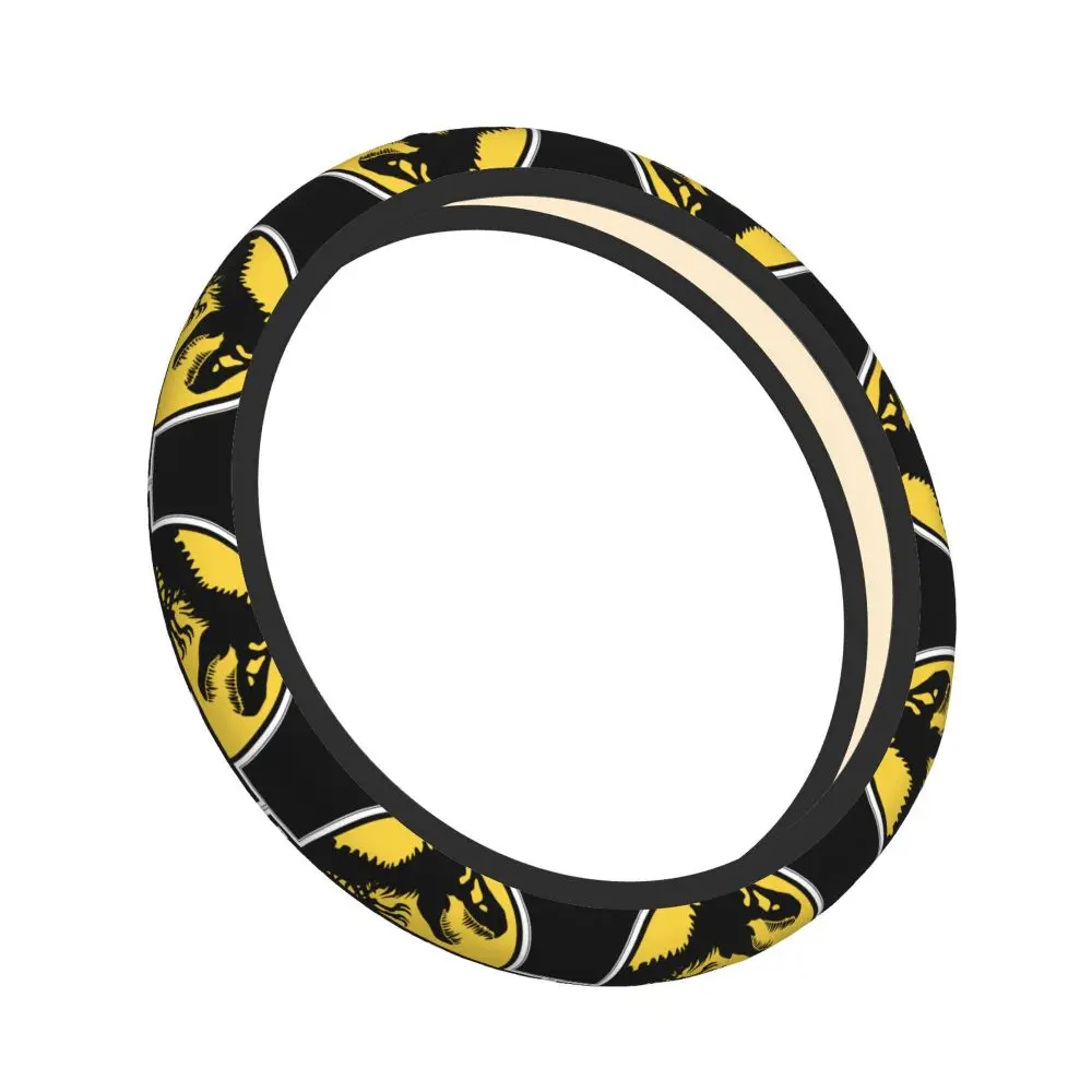 Jurassic Park  Car Steering Wheel Cover Suitable for Universal Models 15 Inch Anti Slip Protective Cover Car Accessories