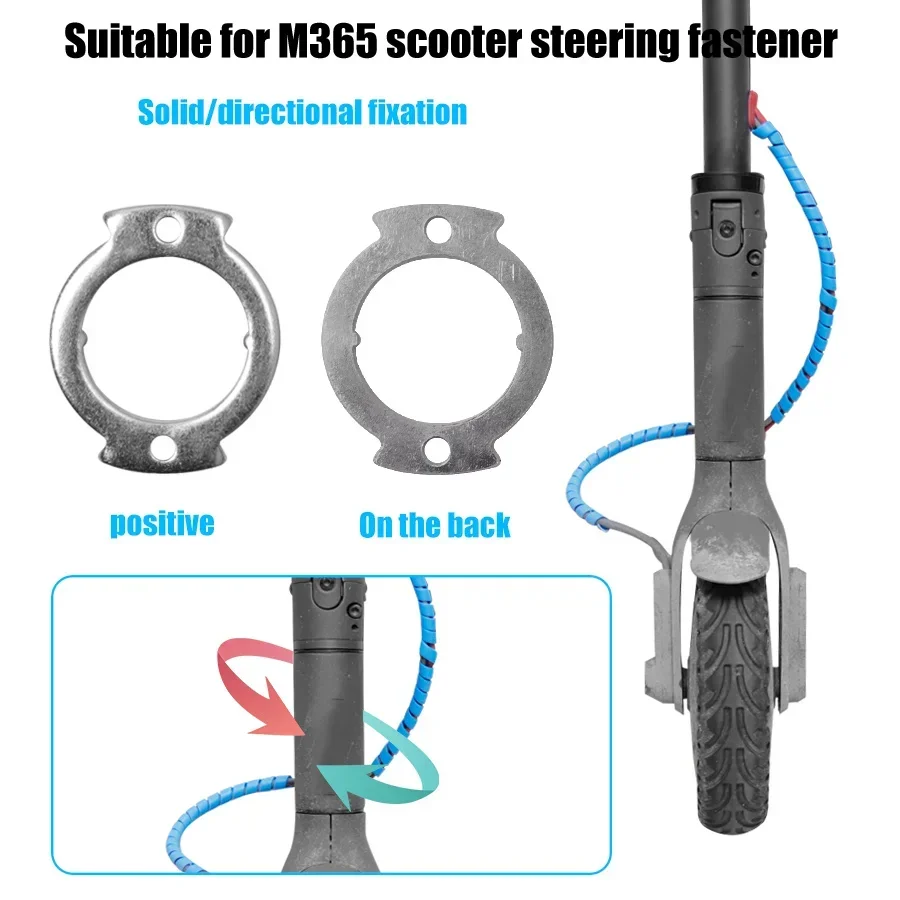 Set di ciotole per cuscinetti dello sterzo cuffie per-Xiaomi M365 1S Pro Scooter elettrico forcella anteriore Set di sterzo rotante accessori per