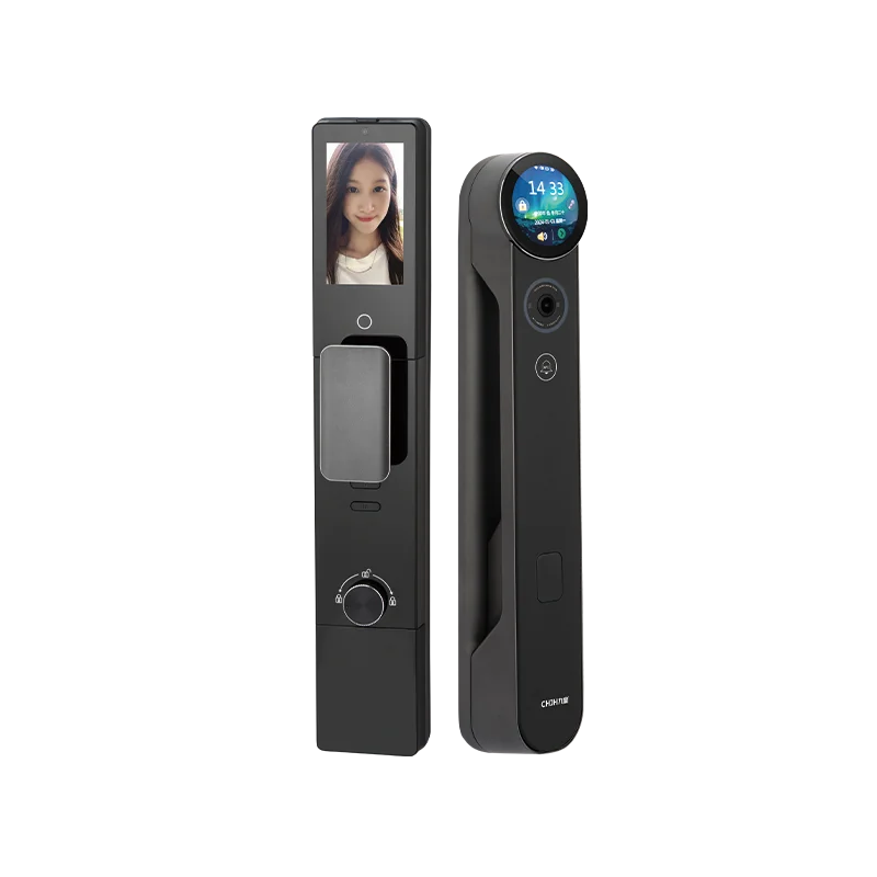 

WiFi Smart Home Door Lock with Aluminum Alloy Face Recognition Palm Vein & Card Reader Automatic Alarm Remote Phone Unlock