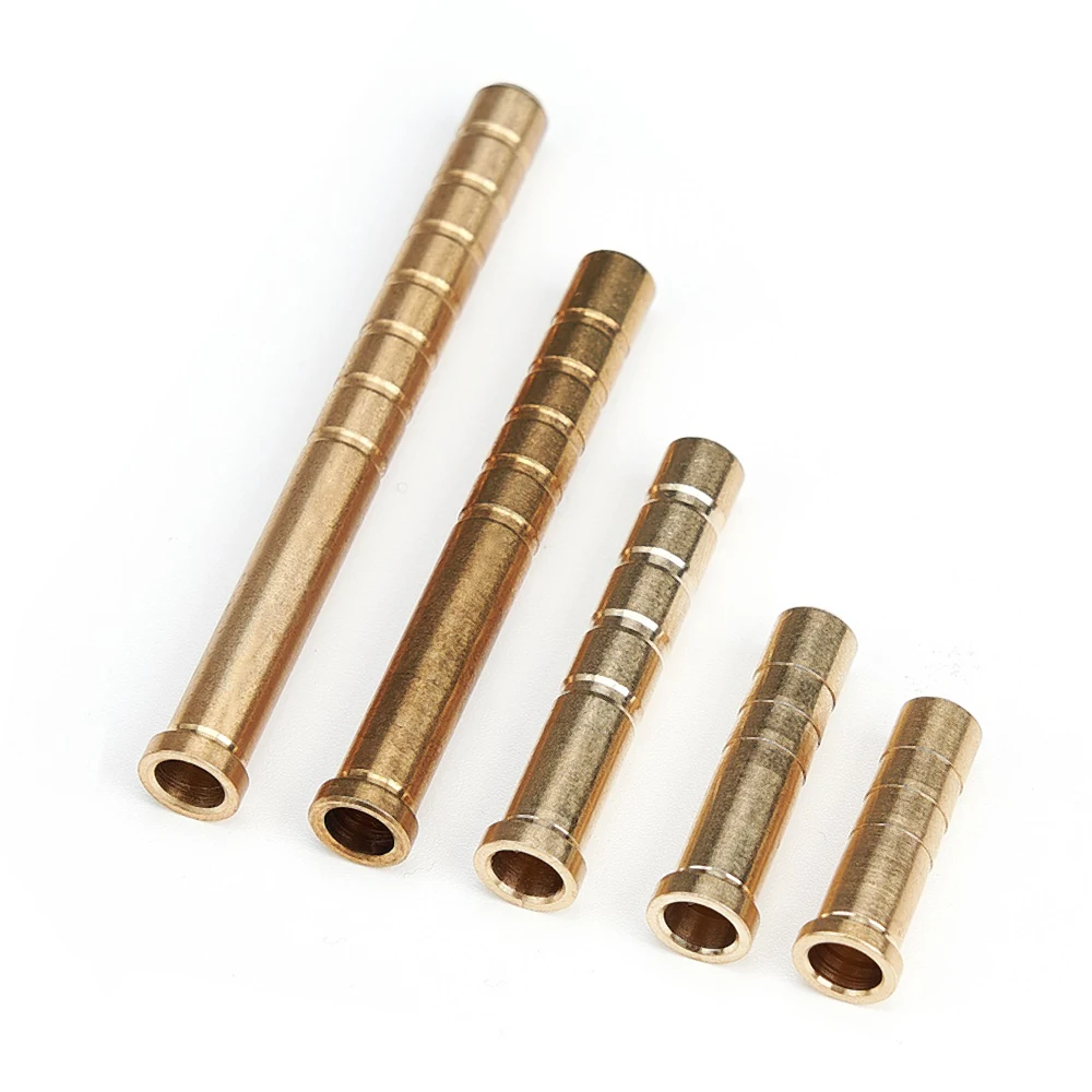 6pcs Archery Insert Copper Connect 37/50/100/150/200sGrain Fit For Diameter 6.2mm Arrow Shaft Hunting Shooting Accessories