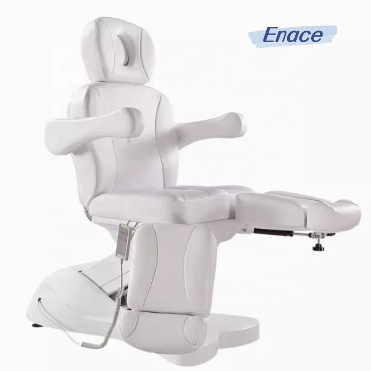 Rotating Electric Beauty Chair  5 Motors Adjustable Tattoo Table Salon Furniture Rotating Facial Beauty  Bed Massage Bed