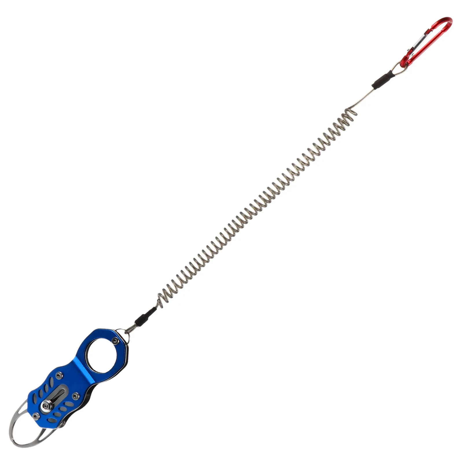 

1Pcs Professional Ergonomic Fish Gripper with Anti-Lost Rope Stainless Steel Fishing Lip Grip for Outdoor Fishing Enthusiasts