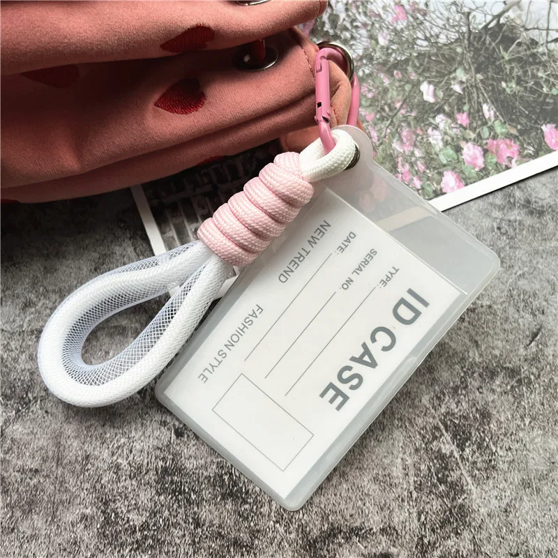 Lanyard ID Card Holder Contrasting Colors Credential Holder Removable Identity Card Holder Premium ID Badge Teacher Accessories