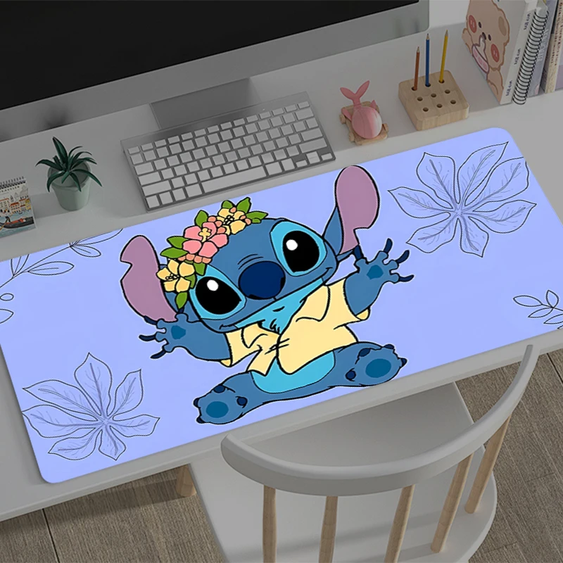 

S-stitch Mousepad Computer Game Mouse Pad Gaming Accessories Anti-Slip Printing Deskmat Keyboard Pad PC cartoon Large Mousepad