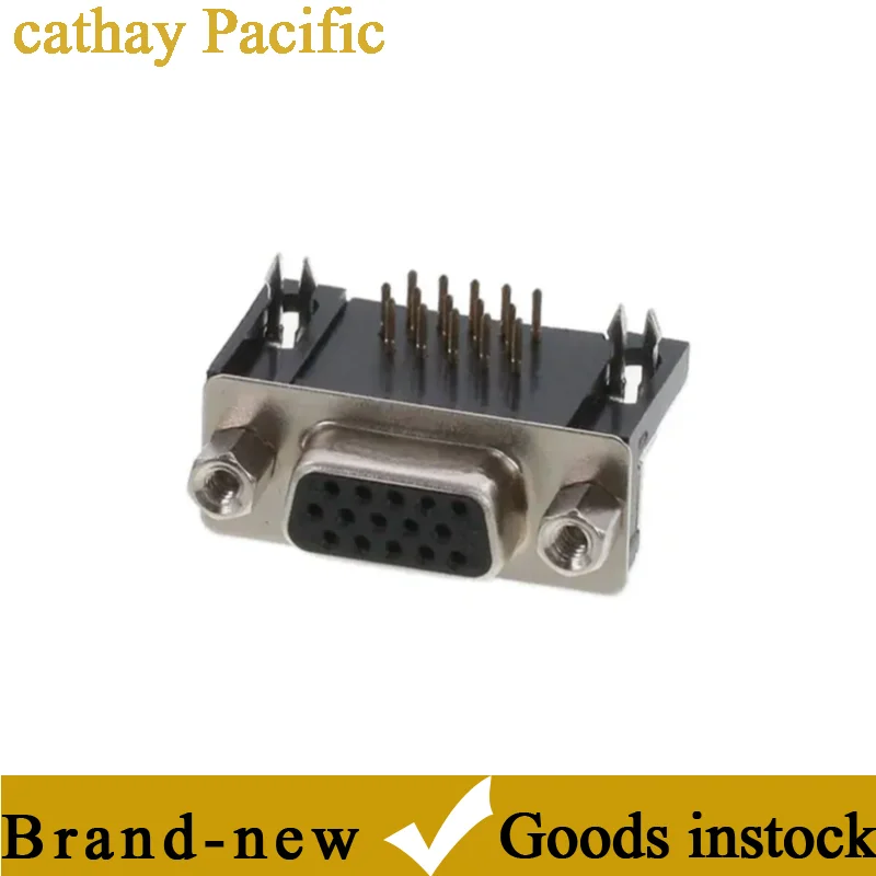 618015330923 D-Sub High Precision Connector Socket Female Socket 3 Row Pin Count 15pin Through Hole Right Angle Connector Brand