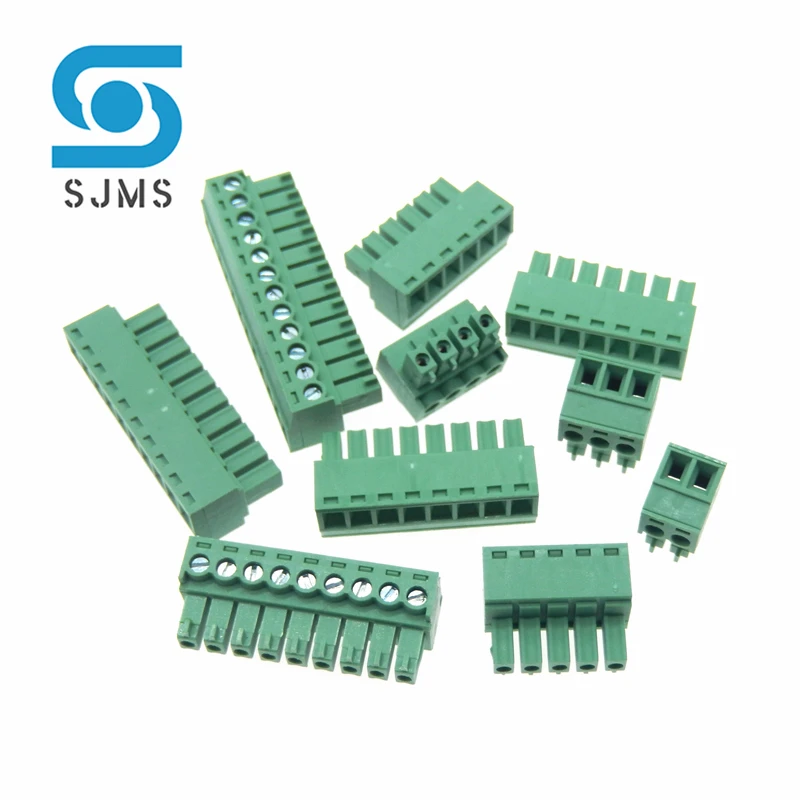 10Pcs 15EDG 3.5MM KF2EDGK 3.5 PCB Screw Terminal Block Connector PLUG PIN HEADER SOCKET 2/3/4/5/6/7/8/9/10/11/12/13/14/15/16P