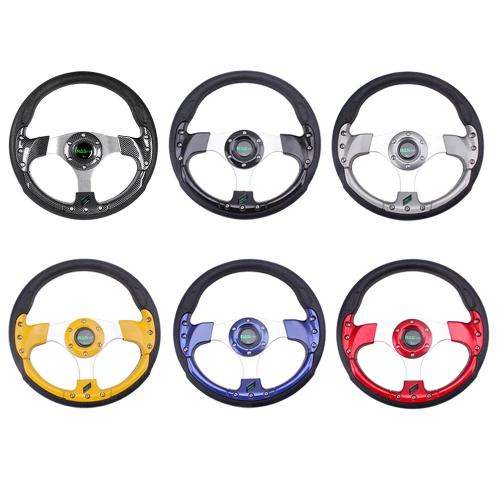 Bartoo-Universal 13 بوصة/320 مللي متر 6 بولت عربة جولف عجلة القيادة ل EZGO نادي سيارة ياماها عربة يناسب معظم المركبات STW018 #2