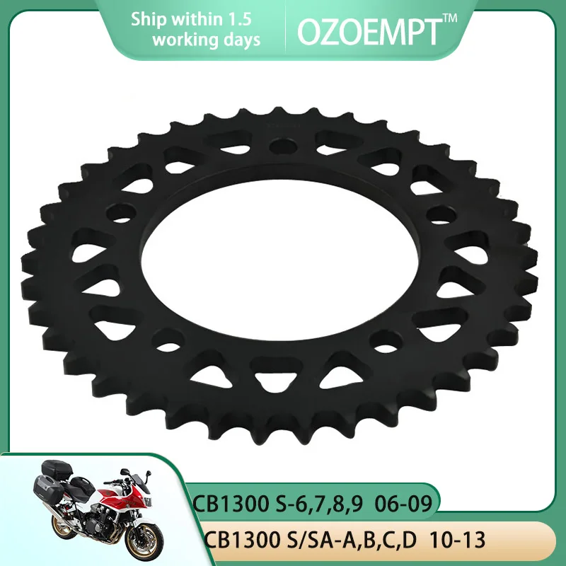 

OZOEMPT 530-39T Motorcycle Rear Sprocket Apply to CB1300 S-6,7,8,9 06-09 CB1300 S/SA-A,B,C,D 10-13