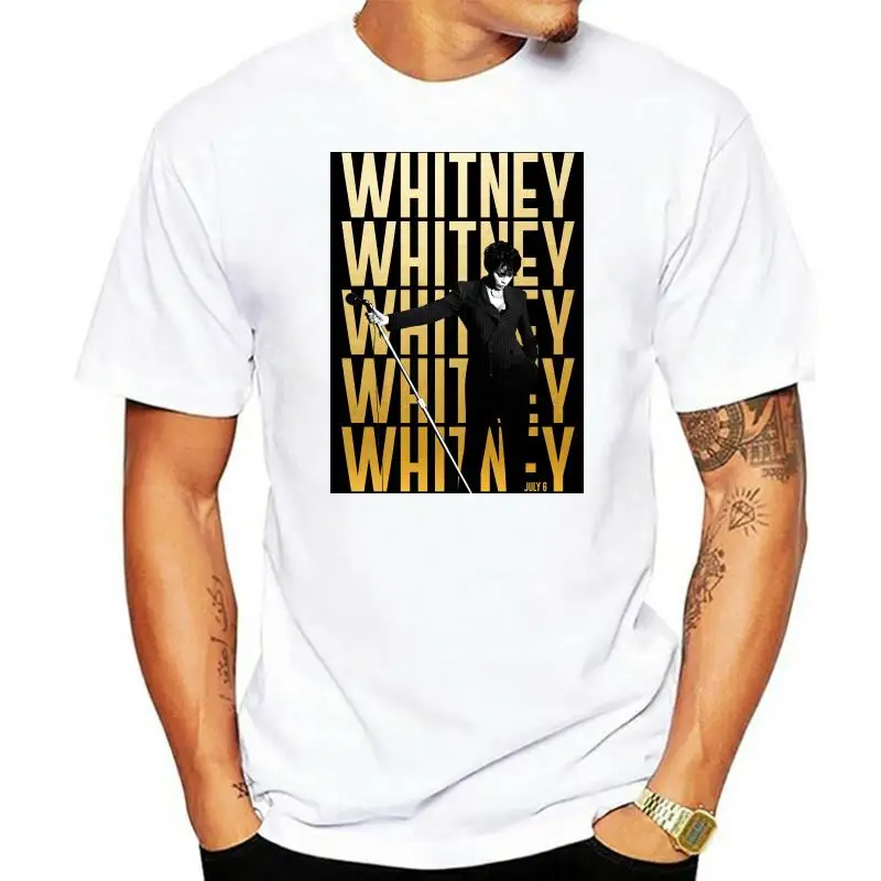 Limitiert Neu Whitney Houston American Pop Singer Men T-Shirt Grö&szlige Harajuku Tops Fashion Classic Tee Shirt