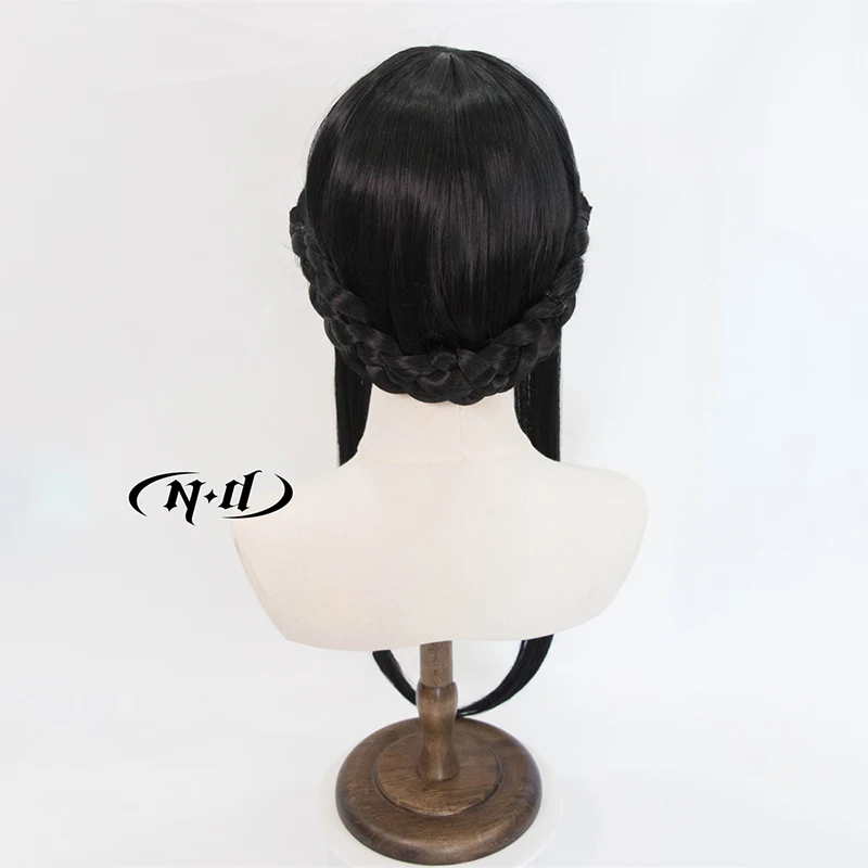 ND Yor Forger Cosplay Wigs Hairpiece Spy x Family Anime Cosplay Hair Wigs for Comic Con Coser Costume Theme Party Heat Resistant