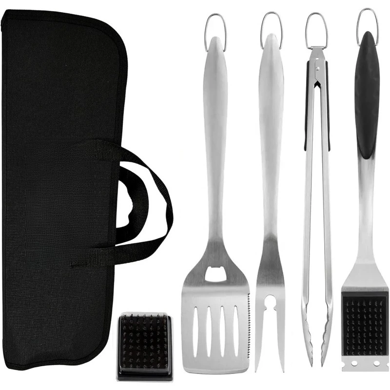 

Tool Set Grill Kit - Premium Stainless Steel BBQ Grill Accessories, Grilling Tools & BBQ Accessories for Outdoor