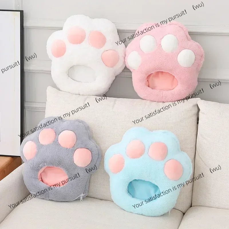 

Winter Electric Foot Warmer Heater Mat USB Charging Cat Paw Shape Feet Constant Warming Machine Foot Heating Pad for Home/Office