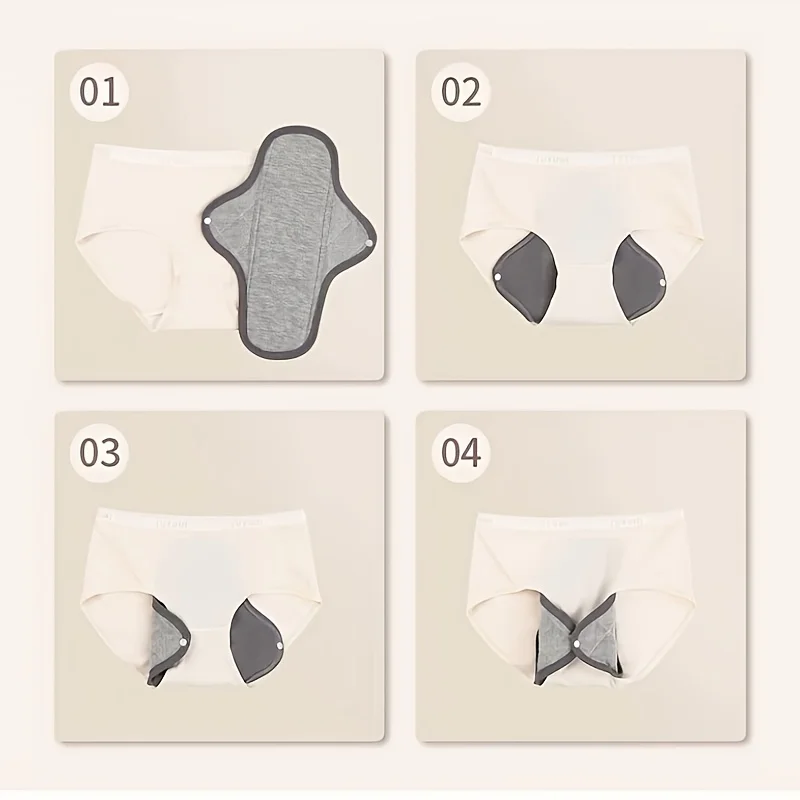 Reusable Washable Incontinence Pads