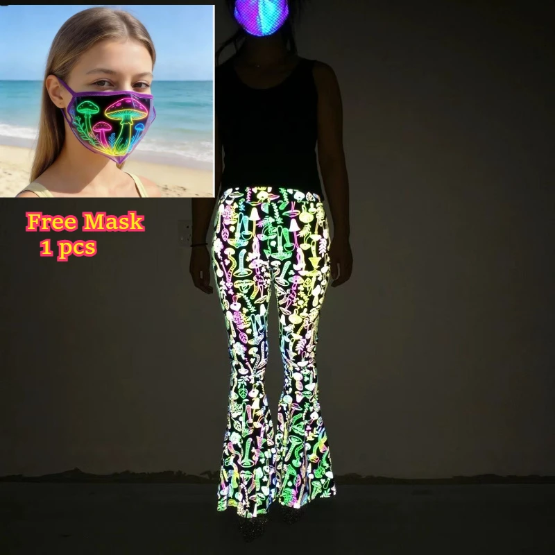 Summer Luminous Clothing Suit, Cool Running Clothing, Bar DS Nightclub, Stage Jazz Dance, Fluorescent Luminous Reflective