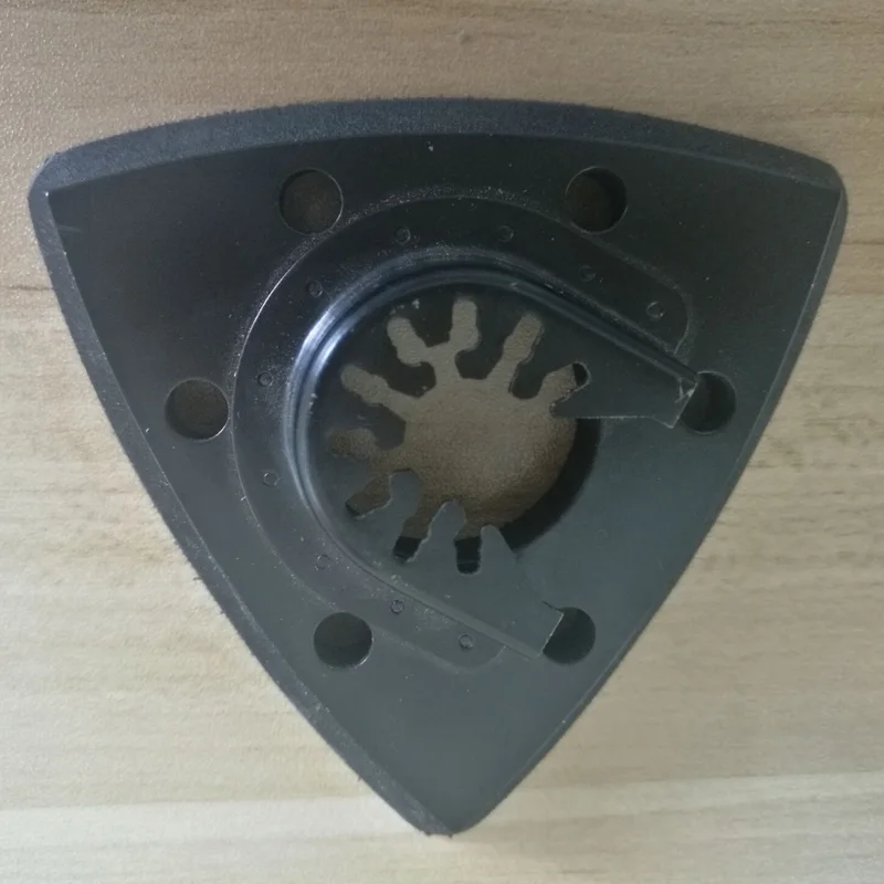 93mm almofada de lixa triangular nivelada lâmina de serra oscilante para feinmakakita multiferramenta alternativa lâmina de serra acessórios