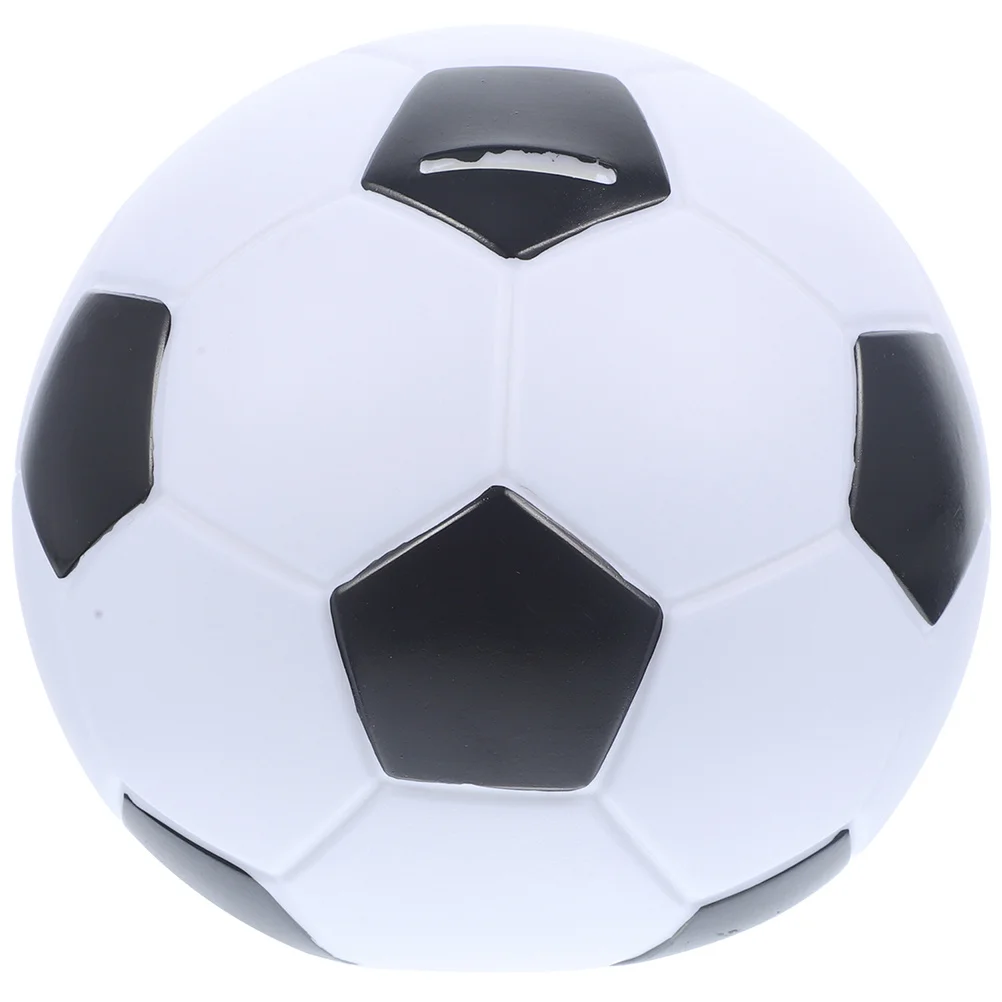 クリエイティブなサッカーの形をした貯金箱、男の子、子供向け、お金貯めジャー、コインバンク、大容量、小銭入れ、貯金ポット