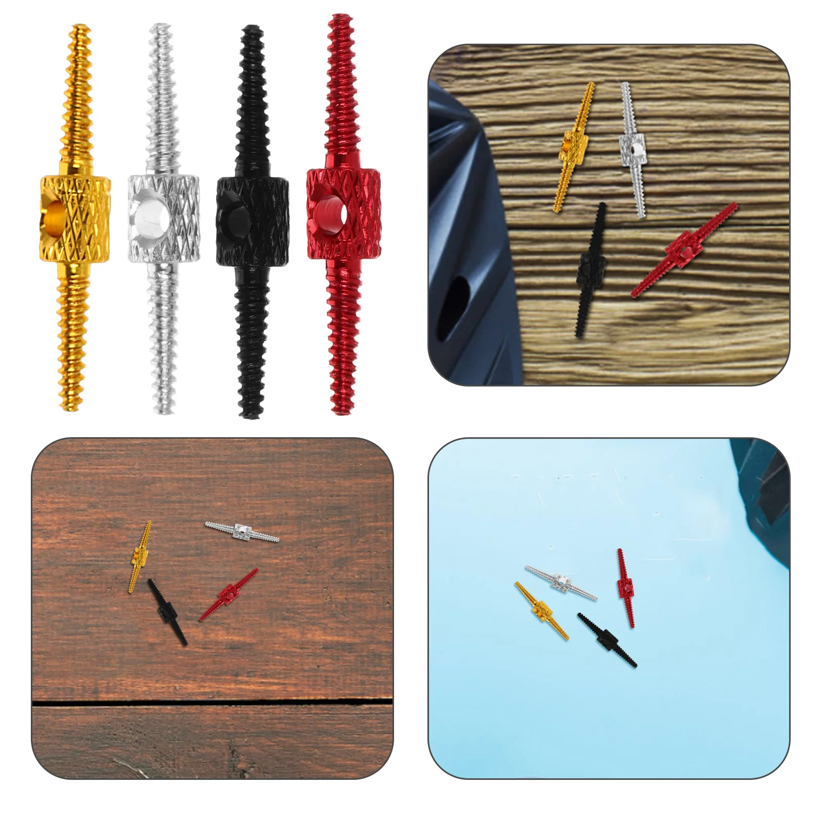 

4 шт. аксессуары для велосипеда, набор тормозных инструментов, включает в себя металлические колпачки тормозного троса, предотвращают повреждение внутренней линии, идеально подходят для всех типов велосипедов