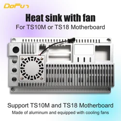 Heat sink with fan for TS10M/TS18 Motherboard