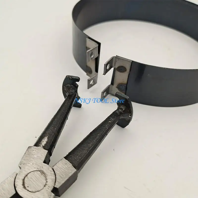 

L8RC Heavy Duty Steel Piston Coils Pliers Set for Automotive Repair Cylinder Installation with Ergonomic Grip and Storage Box