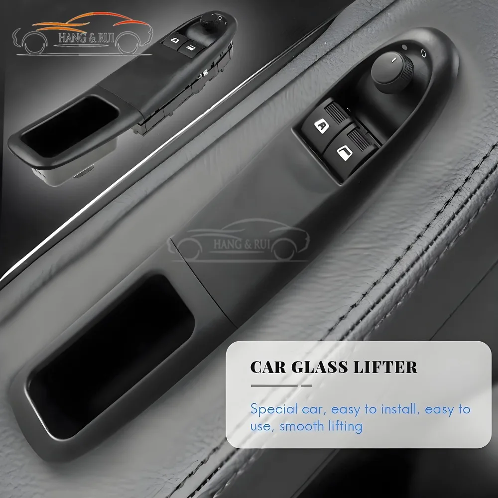 6552.YX For Peugeot 406 1995-2007 Auto LHD Electric Master Power Window Control Switch Glass Lifter Button OE 6552YX