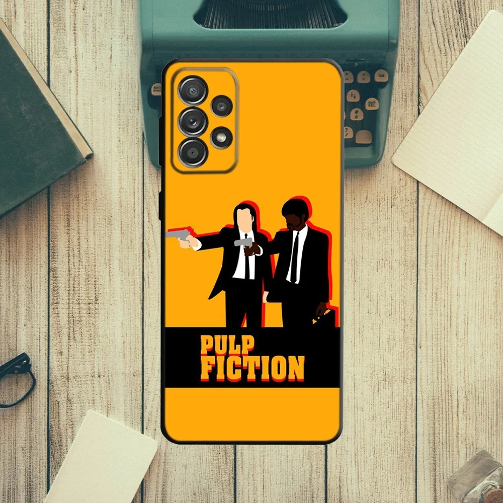 Classic Movie Phone Case For Samsung S21,S22 Ultra,S20,S30 plus,S22 plus,S23,S30 ultra Pulp Fiction 5G Silicone Cover