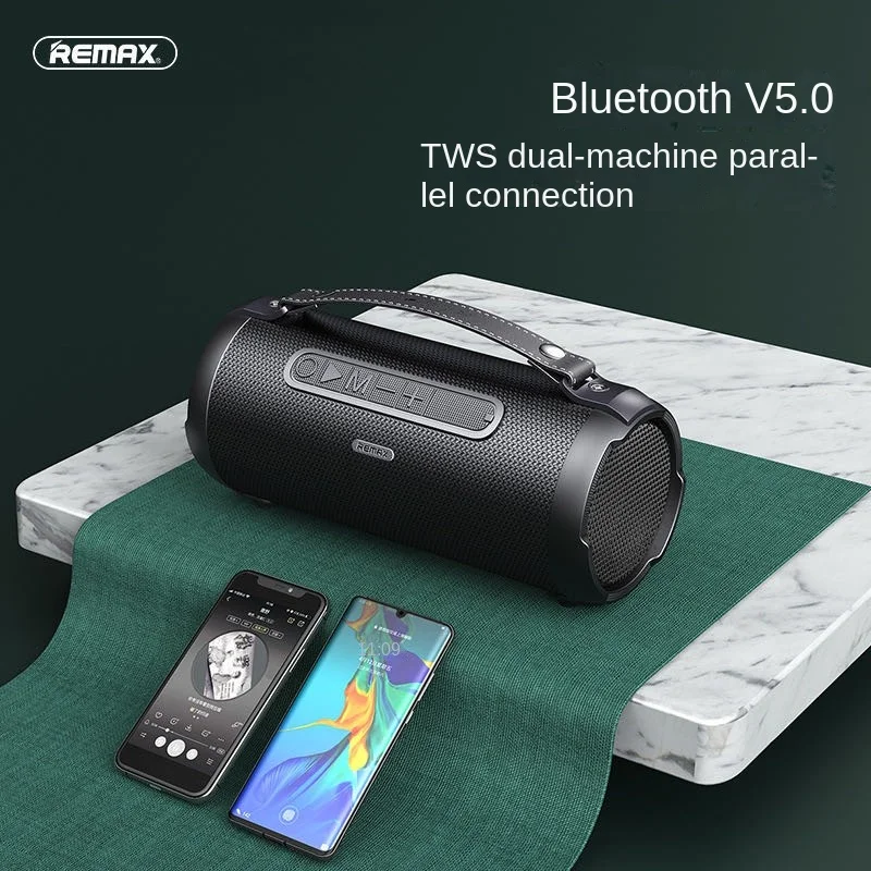 RB-M43 altoparlante Bluetooth wireless multifunzionale esterno portatile subwoofer quadrato danza sistema sonoro