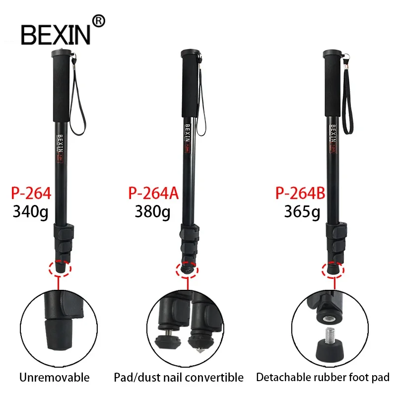 Digital Camera Telescopic Handheld Monopod Lightweight Camera Mount Adapter Support Monopod For Nikon Sony Dslr Camera