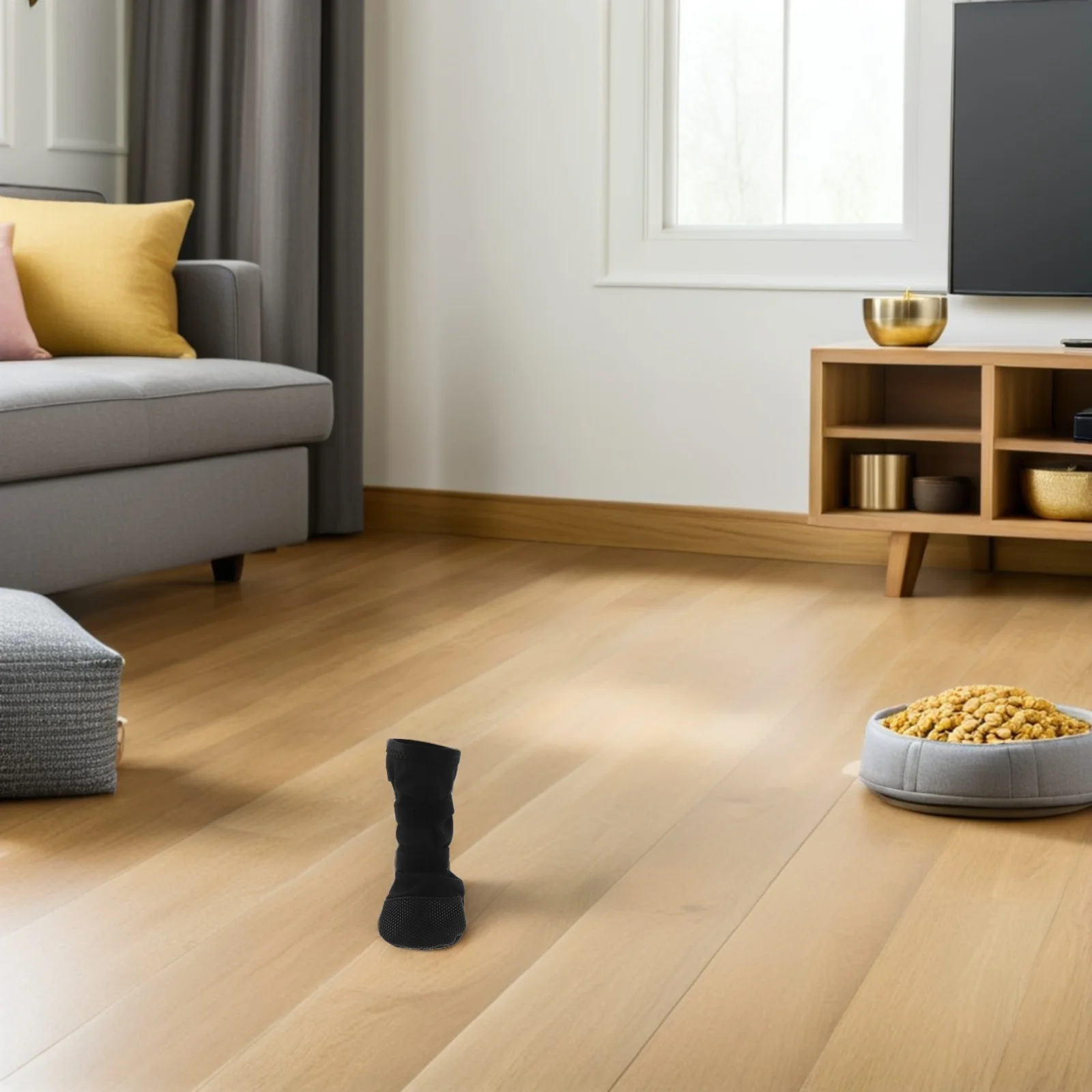 

Dog Waterproof Paw Socks - Non-Slip Grip Sole Booties for Wound Protection Licking Prevention Hot Weather Rainy Snowy Conditions