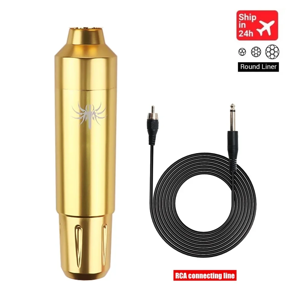 Tattoo Rotary Pen Professional Permanent Makeup Machine Powerful  Motor Silent For Shading & Linering Tattoo Gun Kit