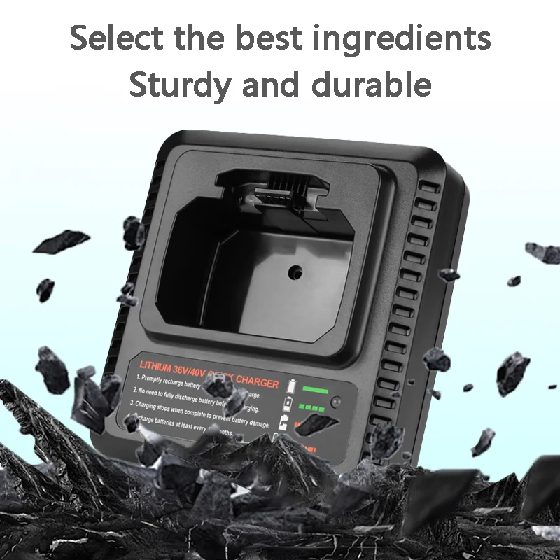 Victpower Replacement Battery Charger for Black+Decker 36V 40V LCS36 LCS40 LCS360 LCS340 Cordless Lawn Mower Grass