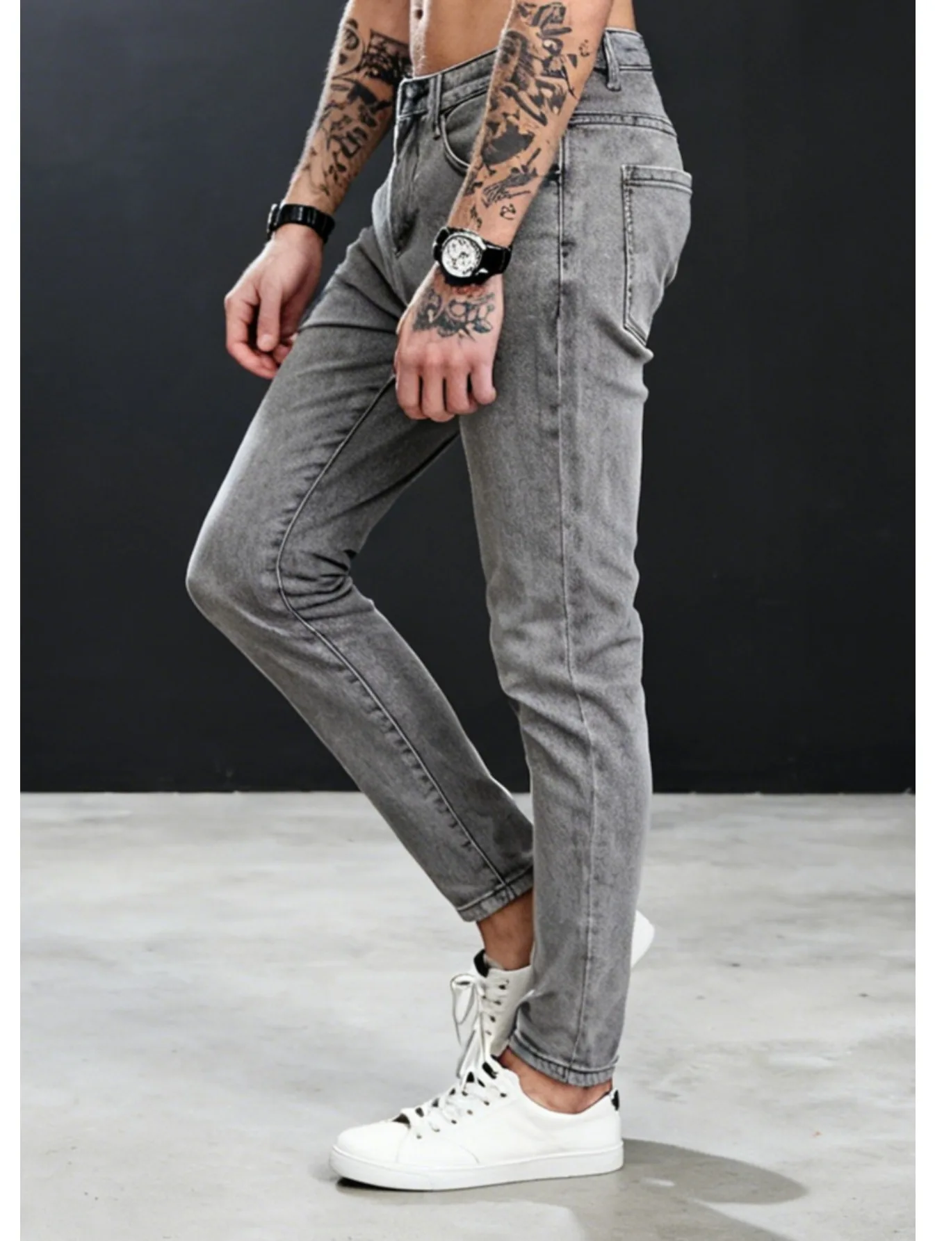 بنطال رجالي ضيق قابل للتمدد متعدد الاستخدامات - هدية مثالية لجميع المواسم