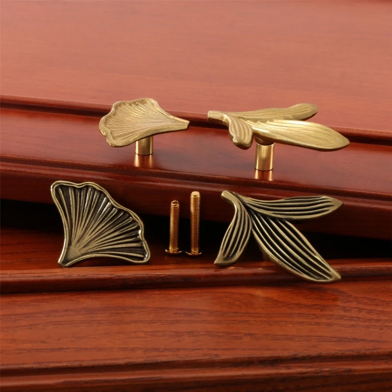 Simple Furniture Decorative Handle Modern Metal Dressers Knob Bedside Cabinet Pull Easy to Installation M4YD