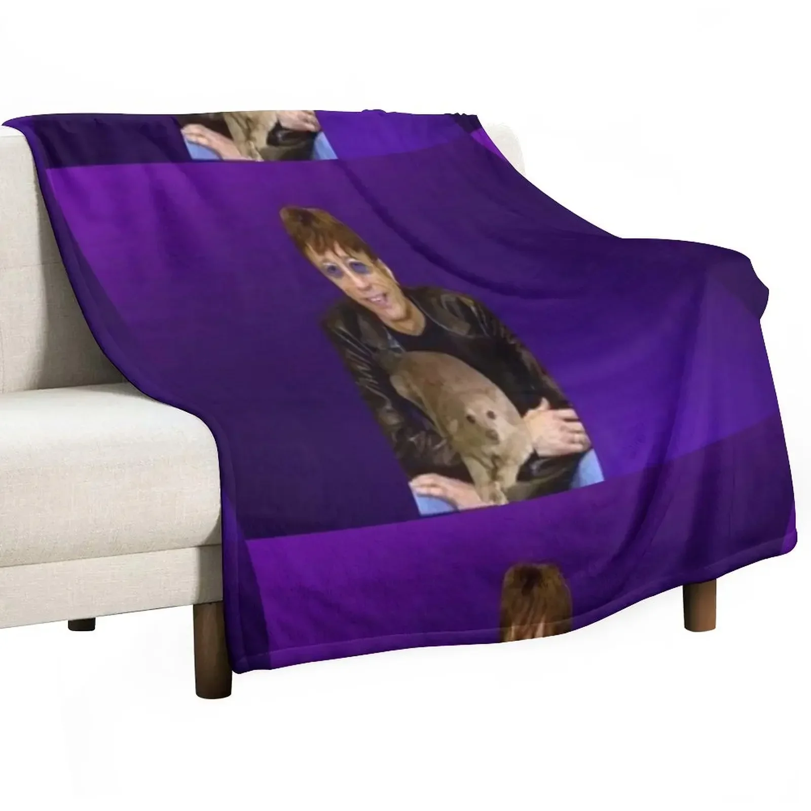 Robin Gibb Throw Blanket Giant Sofa decorative Single Thermal Blankets