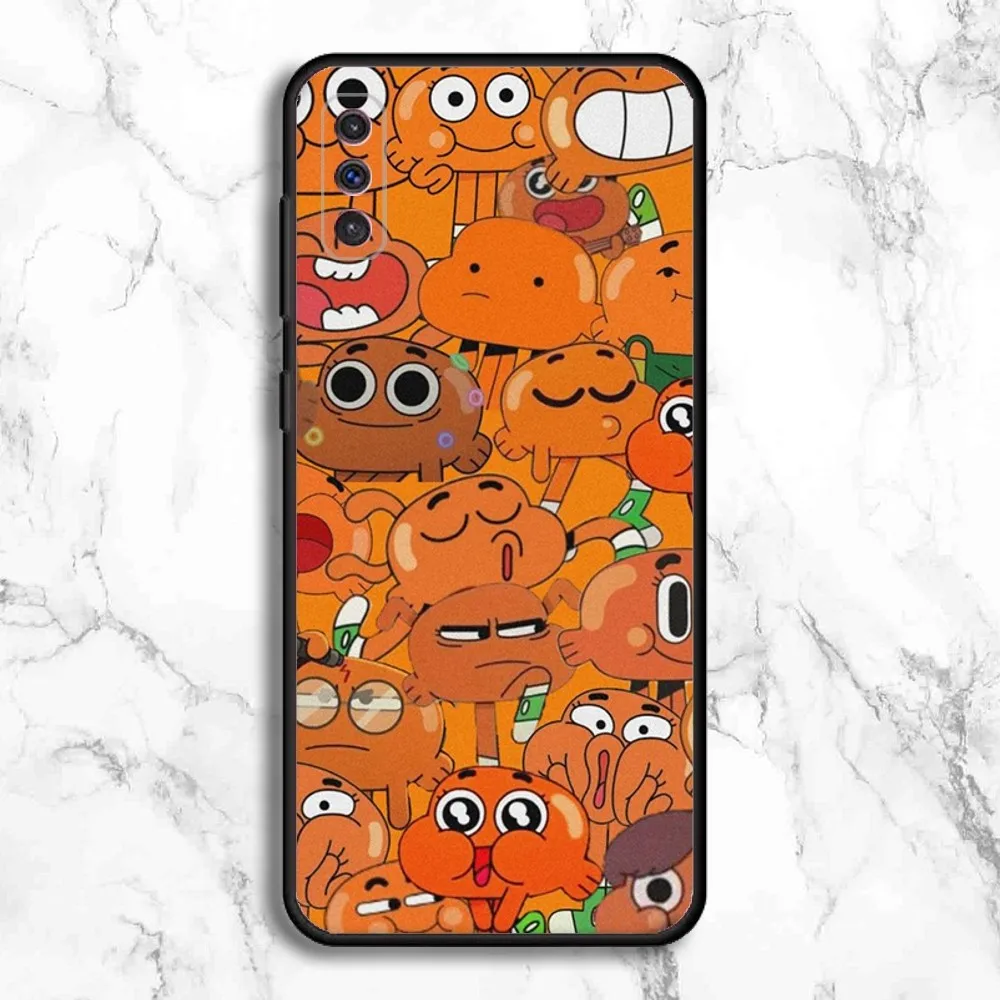 Чехол для телефона The Amazing World of G-Gumball для Samsung Galaxy A13, A21s, A22, A31, A32, A52, A53, A71, A80, A91, мягкий черный чехол для телефона