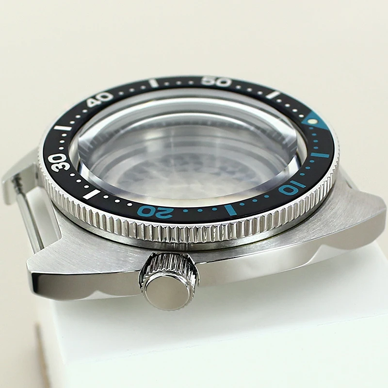 41mm Waterproof Watch Case Sapphire Crystal For Seiko NH35 NH36 NH34 NH38 Movement 28.5mmDial Modified Abalone With Chapter Ring