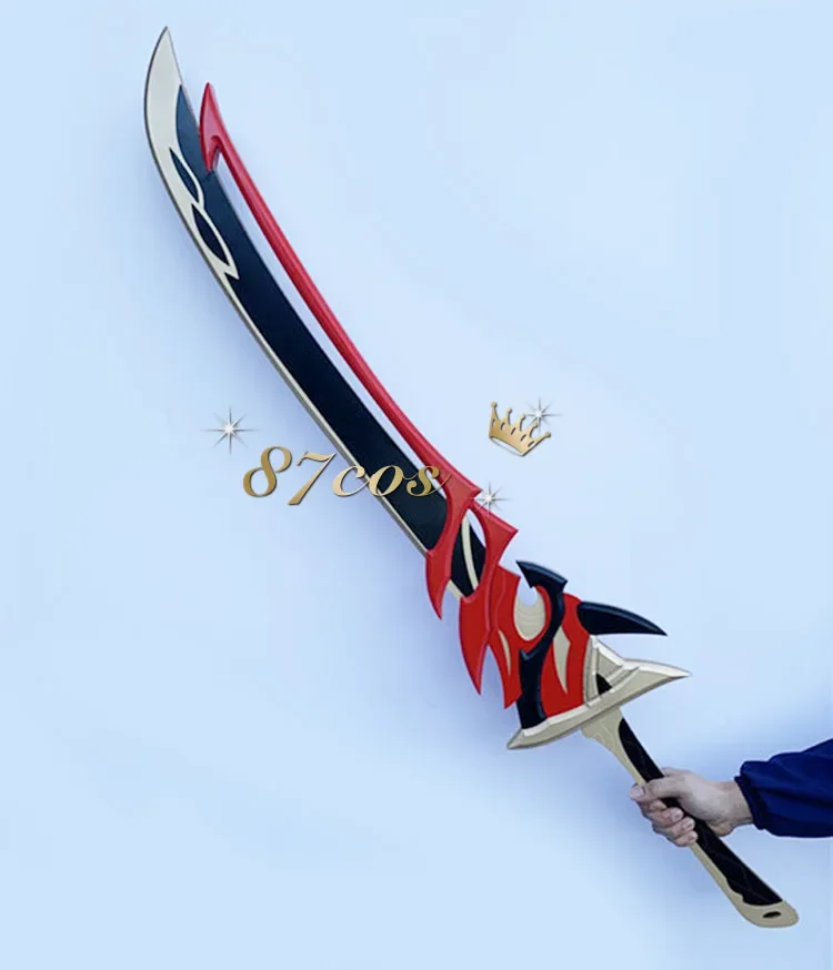 

Game Genshin Impact Arataki Itto Noelle Sword Redhorn Stonethresher Halloween Carnival Cosplay Party Props Accessories