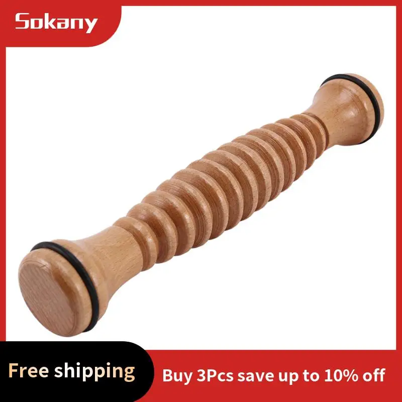 

HIM-2X Ballet Foot Massager Instep Shaper Foot Roller Wooden Foot Roller Relaxation Pressure Reducer Solid