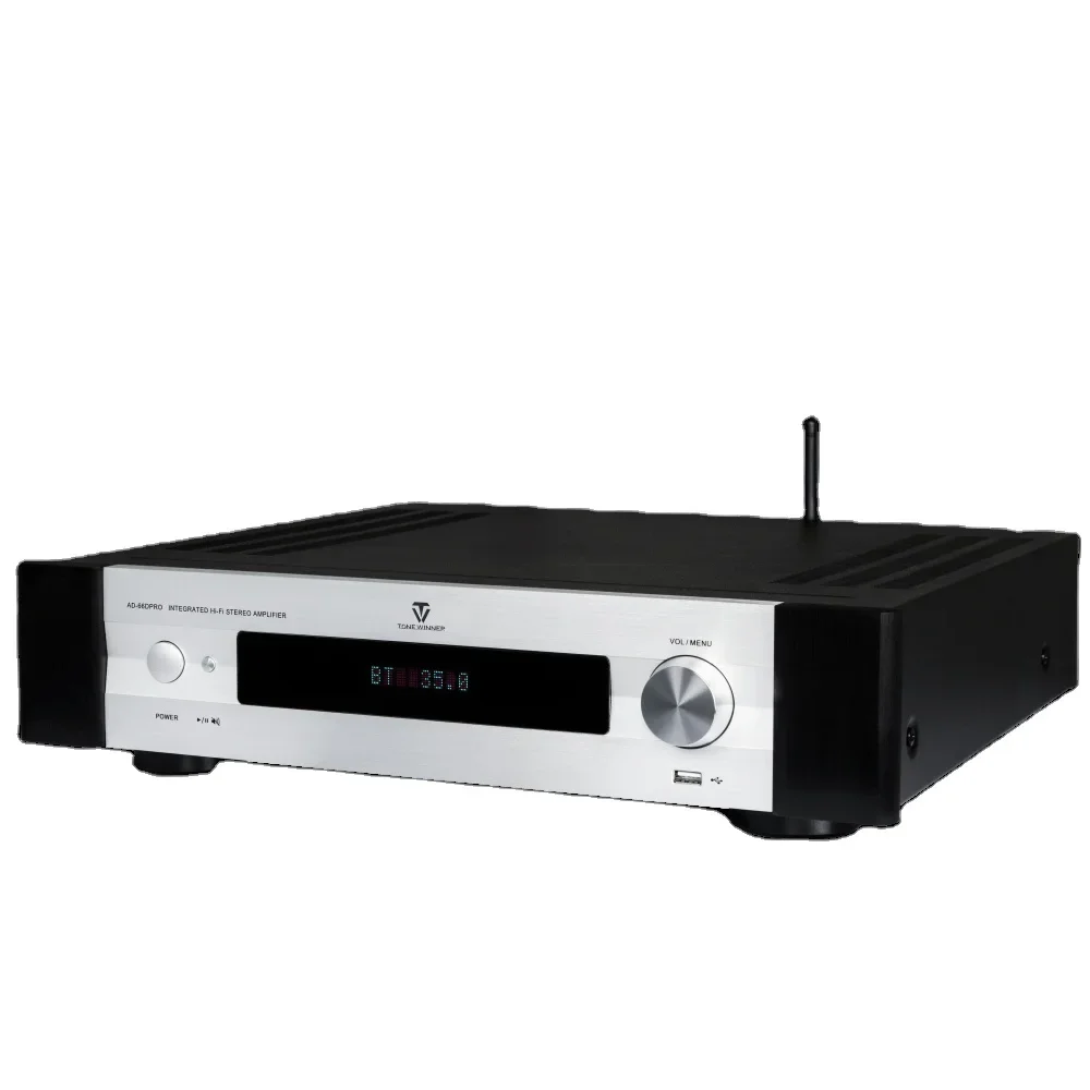 OEM/ODM 2.1 Muti-function Class A integrated Hi-Fi amplifier BT 5 High quality digital broadcast amplifiers