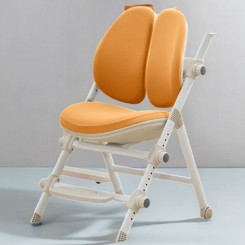 Chair Girl Child Children's Furniture Stool School Study Mother Kids Growing Room Designer Auxiliary Design Baby Eating Chairs