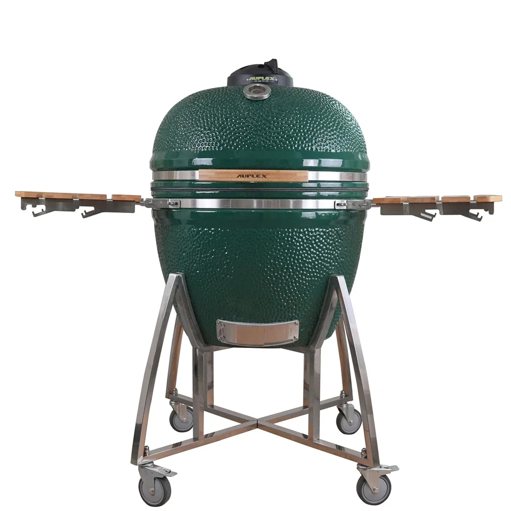 Auplex professionnel kamado Grill 27 29 inch XXL Charcoal Smoker BBQ Komodo Barbecue For Outdoor Kitchen /garden