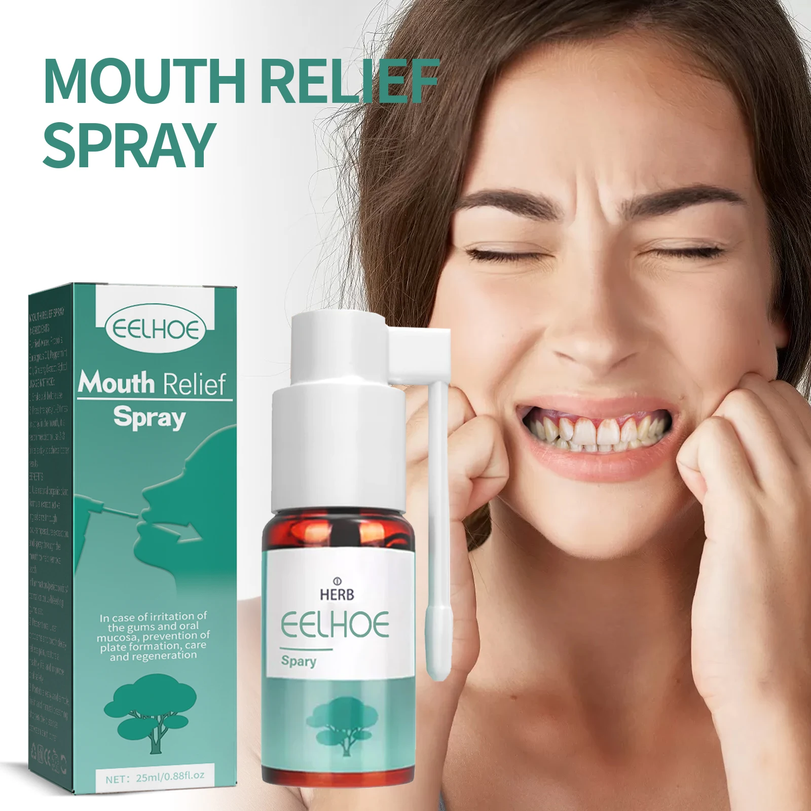 Dental Calculus Remover Teeth Whitening Spray Removal Halitosis Plaque Stains Fresh Breath Oral Care Toothpaste Teeth Spray