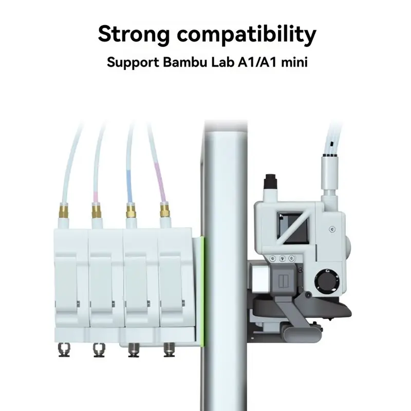 BMCU 370C مستشعر قاعة المزرعة لإعادة الملء التلقائي للطابعة ثلاثية الأبعاد الصغيرة A1 A1 BMCU370C لـ AMS Lite التخزين المؤقت ثنائي الاتجاه لـ AMS MMU