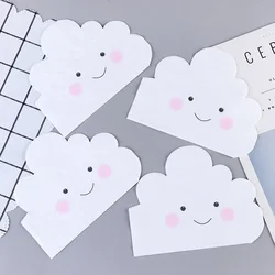 Toallas de papel en forma de nube, servilletas de Color, pañuelos faciales impresos, toallas de papel de fiesta, servilletas para Decoupage