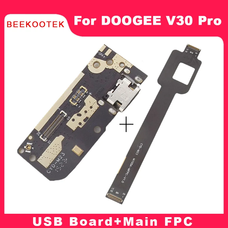 

Новинка, оригинальная USB-плата DOOGEE V30 Pro с материнской платой, гибкий кабель FPC для смартфона DOOGEE V30 Pro