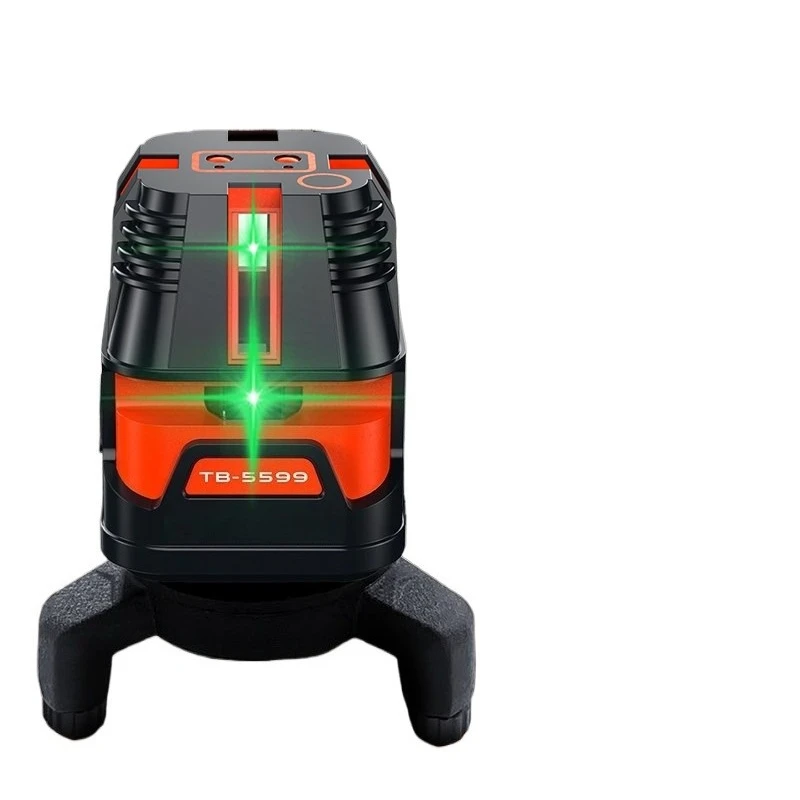 For Green Light Infrared Level, High-precision Strong Light Fine Line, Outdoor Five-line Laser Automatic Line Leveler