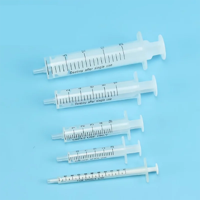 

No glue pad plastic needleless syringe injector 1 2.5 5 10 20ml dispensing and ink enema