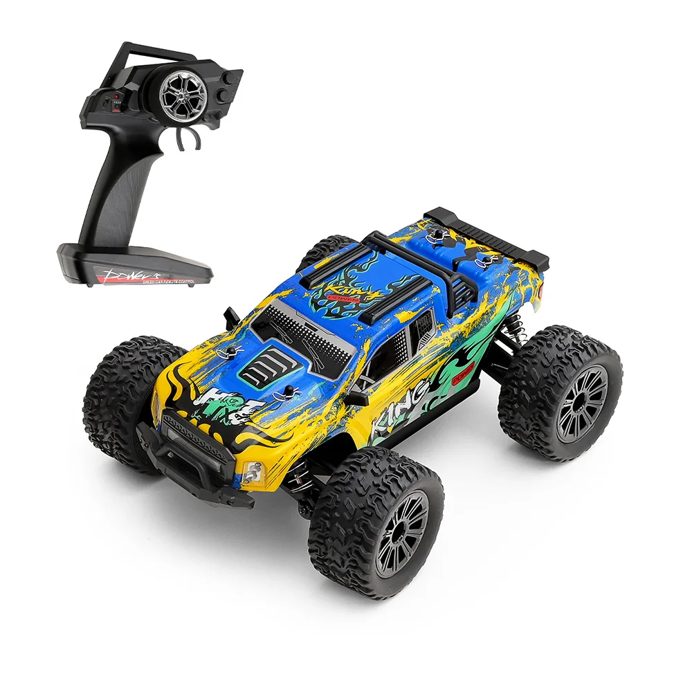 WLTOYS 1/16 RC voiture 35 KM/h 164018 4WD véhicule tout-terrain 2.4GHZ 1500mAh 80M Distance camion RC brossé