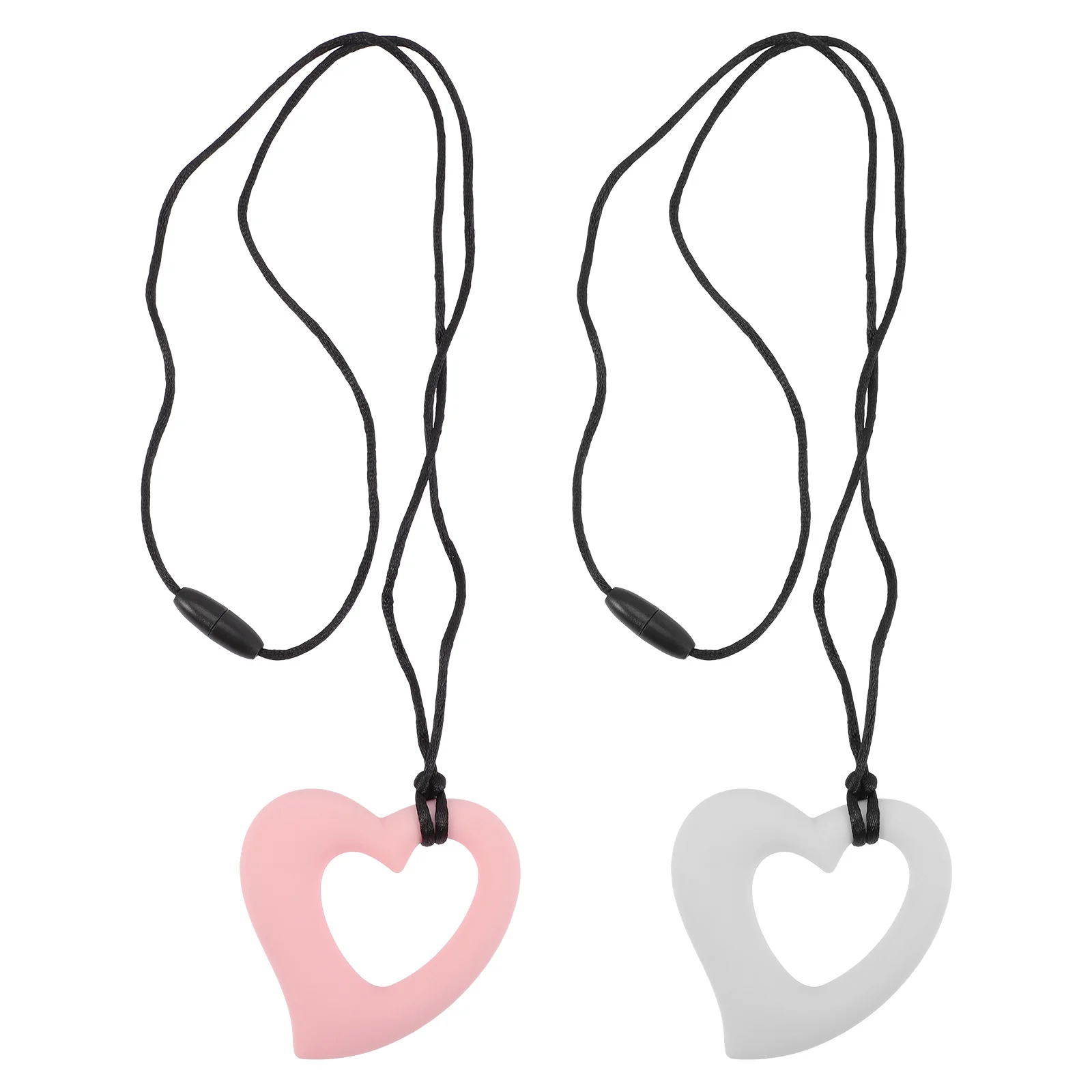 

2 шт., детские прорезыватели в форме сердца, силиконовые прорезыватели, безопасные, мягкие, прочные, легко чистящиеся, привлекают, детские захваты, жевательные, облегчение боли при прорезывании зубов