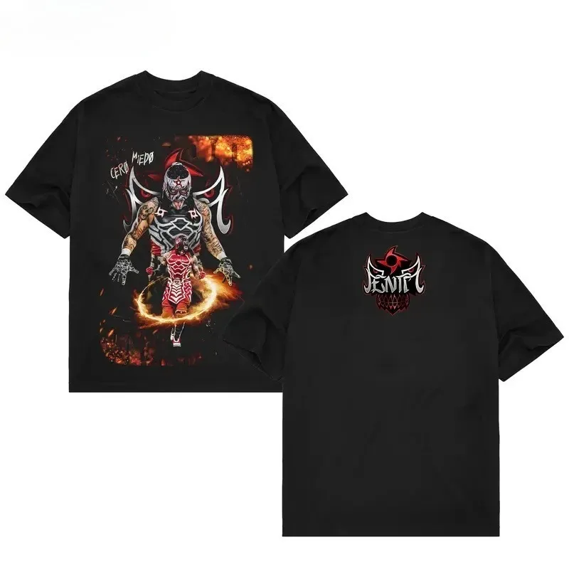 Penta El Zero Miedo Merch 2026 Unisex T-shirt Men Short Sleeve Tops fashion Tee Clothes Causal Y2K Tops