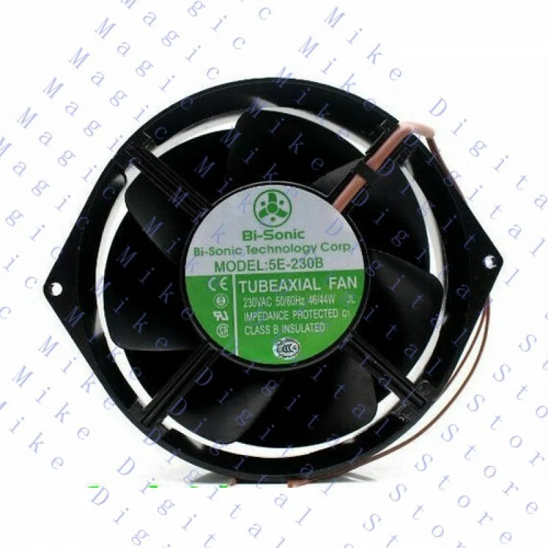 UU  for Bi-sonic Inverter Silent Cooling Fan 5E-230B 230VAC 0.30/0.28A 170*150*55mm